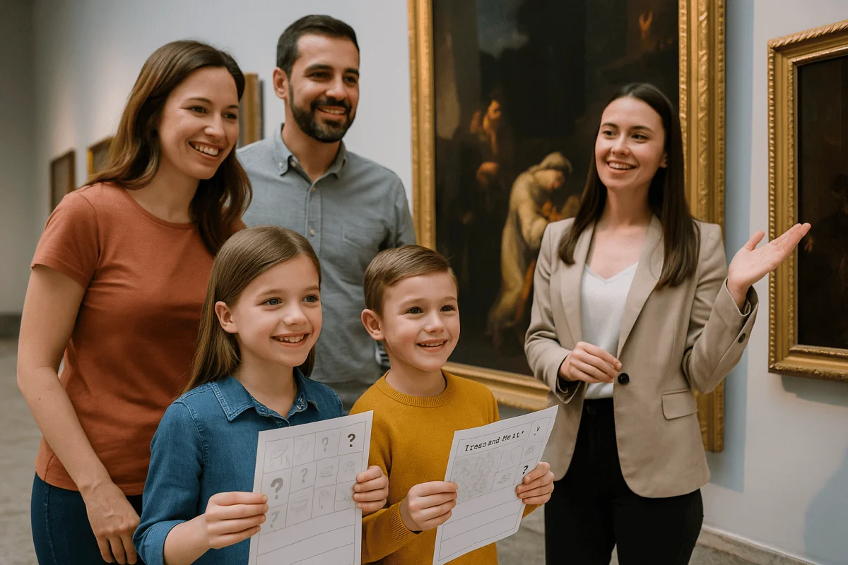 A children's quest at the Prado Museum