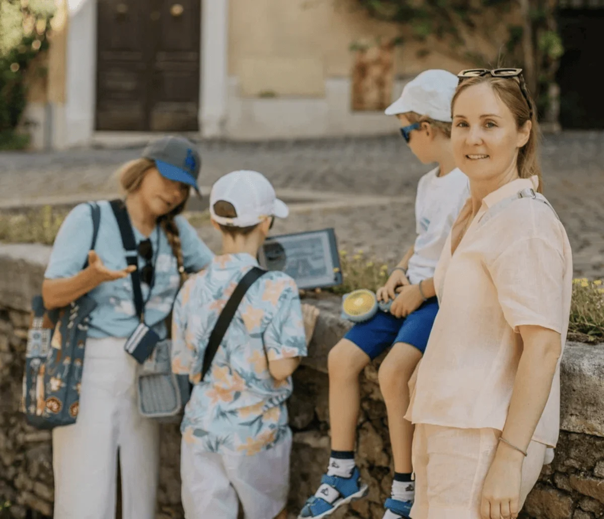 Photo: children on a quest