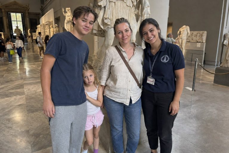 A children's tour of the Istanbul Archaeological Museum