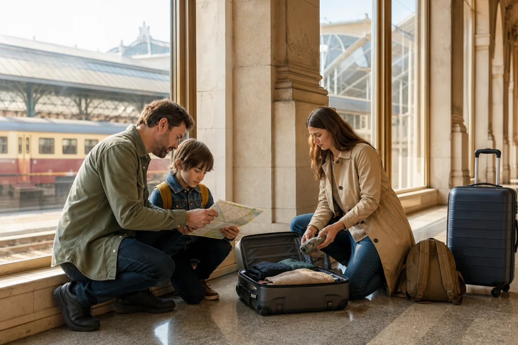 How to prepare a child for a journey