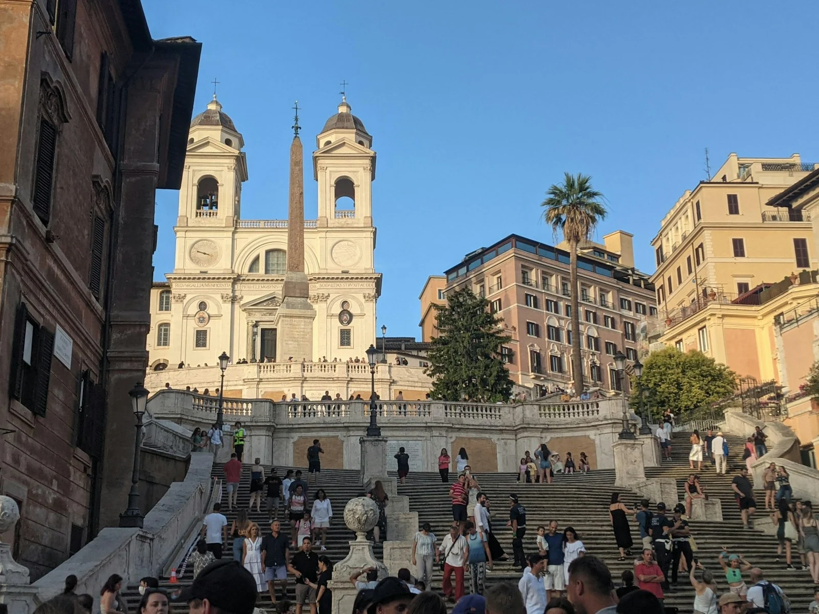 The Spanish Steps in Rome