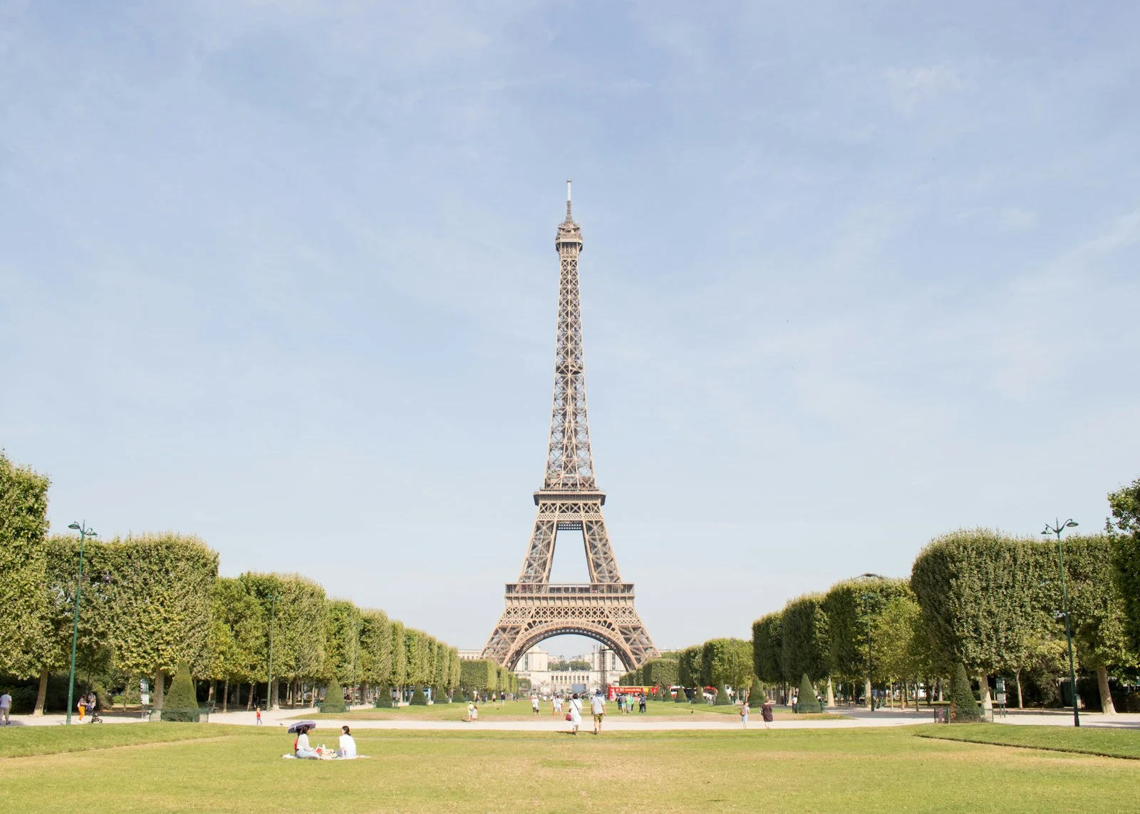 The Eiffel Tower by day